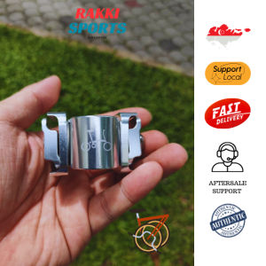 Rakki Sports Bike Saddle Pentaclip Seatpost Chuck Clip Titanium Alloy Use For Brompton Pline Cline Folding Bicycle