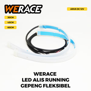 LED Alis Gepeng DRL Slim Running 30cm 45cm 60cm 12V Harga 1 Set Isi 2 Pcs