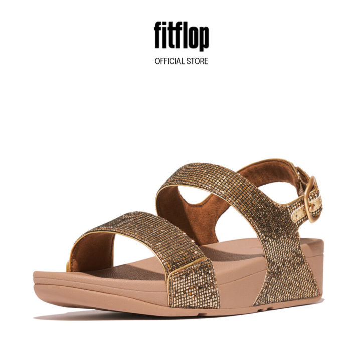 FitFlop LULU Glitterball Back-Strap Sandals Old Gold (IF7-B94