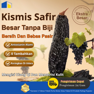 Kismis Sapphire Kismis Buah Kering Premium Kismis dan Campuran Buah Beri Biji-bijian Besar Lezat Penuh Vitamin