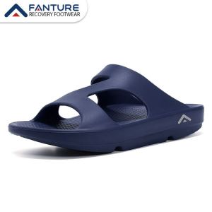 37[Original]FANTURE Z Shape Thick Bottom Sandals Arch Support Recovery Slipper Sport Clog Ultra Soft Foot Pain Relief Slide Men and Women House Slippers