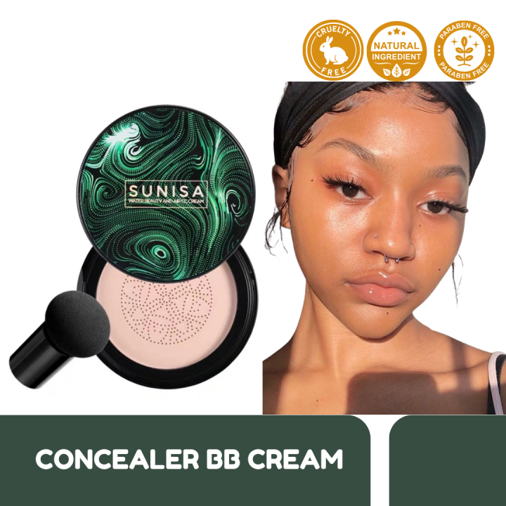 ORIGINAL SUNISA Air CC Cream Foundation Water Proof concealer set face