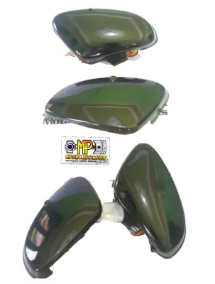 BOX AKI HONDA C70 BAHAN PLASTIK HITAM