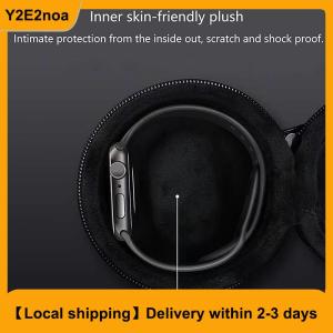 【Local shipping】 1Pc Travel Case Portable Storage Box For Single Watch Shock And Impact-resistant For Wristwatches Smart Watches