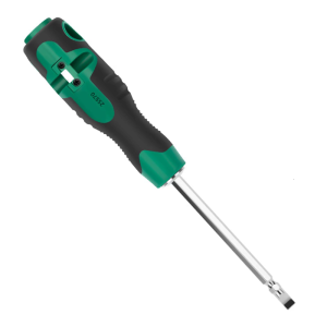 Double Purpose Screwdriver With Wire Stripping And Cable Winding Function Magnetic Tip For Electrical Maintenance