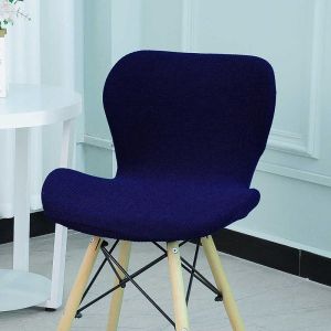 Butterfly Curved Chair Cover Stretch Spandex Ant Chair Covers Dining Chair Protector Stool Slipcover