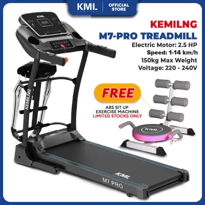 KEMILNG M7 PRO Electric Treadmill with 2.5 HP Motor Electric Treadmill Foldable w/ Auto Incline & Built in Speaker