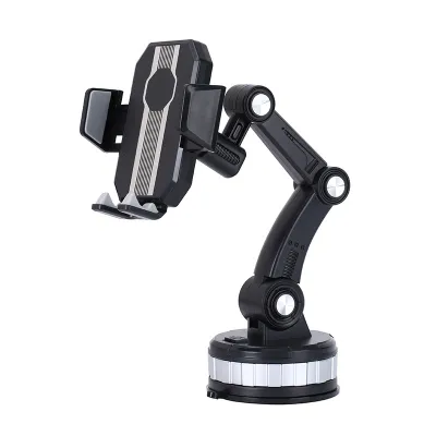 360 Degree Windscreen Long Arm Phone Holder With Sticker Neck Car Mount Stand For Kereta Moblie Sun Visor Mirror Myvi s