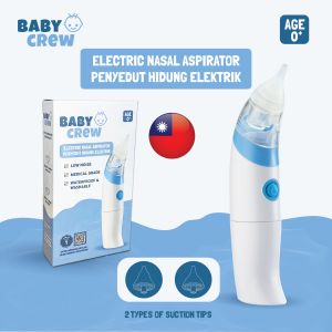 BABY CREW PENYEDUT HIDUNG ADA KELULUSAN MDA NASAL ASPIRATOR WITH MDA APPROVAL