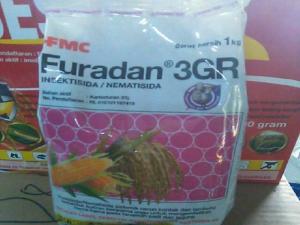 Insektisida/Nematisida Furadan 3GR kemasan 1 kg