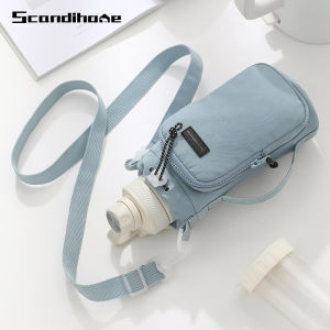 Water Bottle Covers Portable Waterproof Handheld Crossbody Water Bottle Bag Thermos Accessories For Outdoor Camping Sports