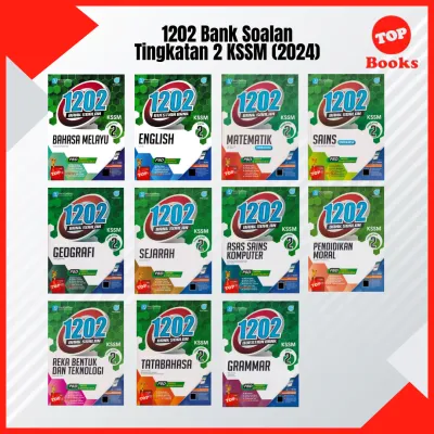 [TOPBOOKS Pan Asia] Buku Latihan : 1202 Bank Soalan Tingkatan 1 2 3 KSSM (2024)