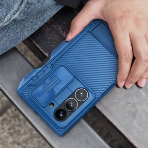 NILLKIN CamShield Hybrid Case for Samsung Z Fold 6 - Shockproof Detachable with S Pen Slot Elegant Design Compatible with 6-7.9 inch Screens Matte Black