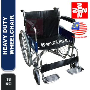 Heavy Duty Double Cross Bar Wheelchair Kerusi Roda (weight load 120kg)