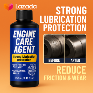 Strong antiabrasive protectant lubricant head noise reduction