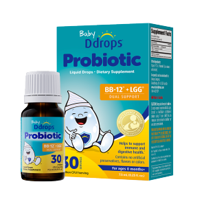 Ddrops Probiotics For Kids children Adults Supports Digestion Relieves Constipation & Diarrhea EU certified strains 5ml