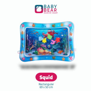BABYBEAR Water Playmats kartun Tummy time playmate Matras air bayi mainan edukasi Playmat Baby Gym musik mainan rattle lampu/Mainan gym bayi/playgym/mainan anak/matras bayi piano