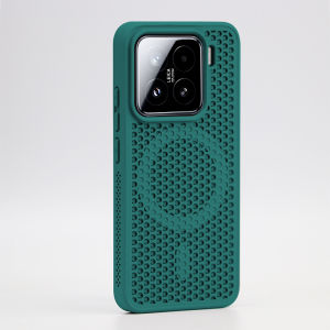 Sanptoch cho MagSafe vỏ điện thoại làm mát cho Xiaomi 15 14 Pro chống sốc mỏng bìa cứng cho Xiaomi 15 Pro chống trượt tản nhiệt Ốp bảo vệ