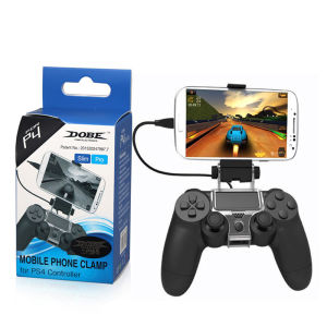 DISOUR Original For PlayStation PS4 Game Controller Stand Smart Mobile Phone Clip Clamp Mount Holder for PS4 Game Holder for PS 4 Accessories
