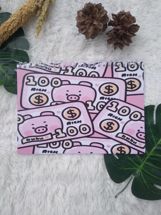 BUKU%20TAGIHAN%20BULANAN%20MOTIF%20PIG%20UK%20A5%20JILID%20SPIRAL%20ISI%20100%20HALAMAN%20NON-CUSTOM%20-%20Image%204