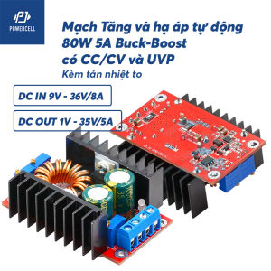 Mạch Tăng Áp DC-DC XL6009 5-32V ra 5V-40V/4A/20W Bộ Nâng Áp Có Màn LED Chuyên Chế Nguồn Sạc Dự Phòng