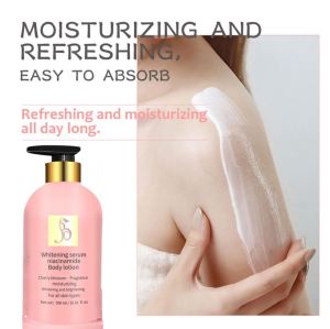 Sakura Niacinamide Body Lotion Hand and Body Moisturizer for Extra Dry Skin S8004