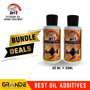 Bundle 60 ml 2 pieces Jet 1 Extreme engine Oil lube additives metal treatment protector and enhancer for motorcycles