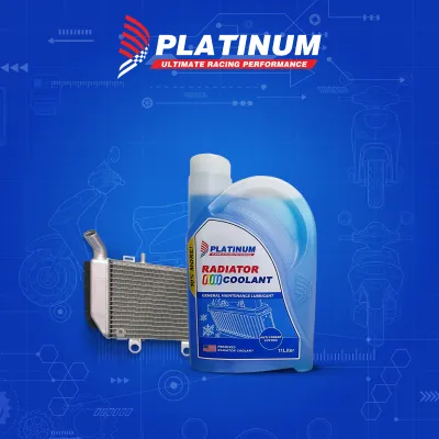 Platinum Radiator Long Life Coolant 1.1L/500ml Premium Ready-to-Use Anti-Freeze Radiator Coolant