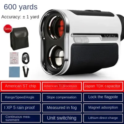 PGM เครื่องวัดระยะเลเซอร์กอล์ฟ หมายเลขรหัสการชดเชยความลาดชันเสาธงล็อค 600/1300 หลาเครื่องมืออุปกรณ์เสริมกอล์ฟ JQ013