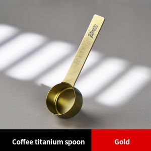 BINCOO Titanium Coffee Measuring Spoon Specialized Coffee Scoop for Home Roasting
