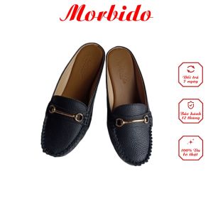 Giày Sabo - Giày Sục Nữ Da Bò Thật Cao Cấp Morbido M508 Đế Xuồng 5p