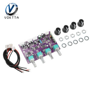 บอร์ดปรีแอมป์ NE5532 DC 9-29V โมดูลขยายเสียง HiFi สำหรับระบบลำโพง