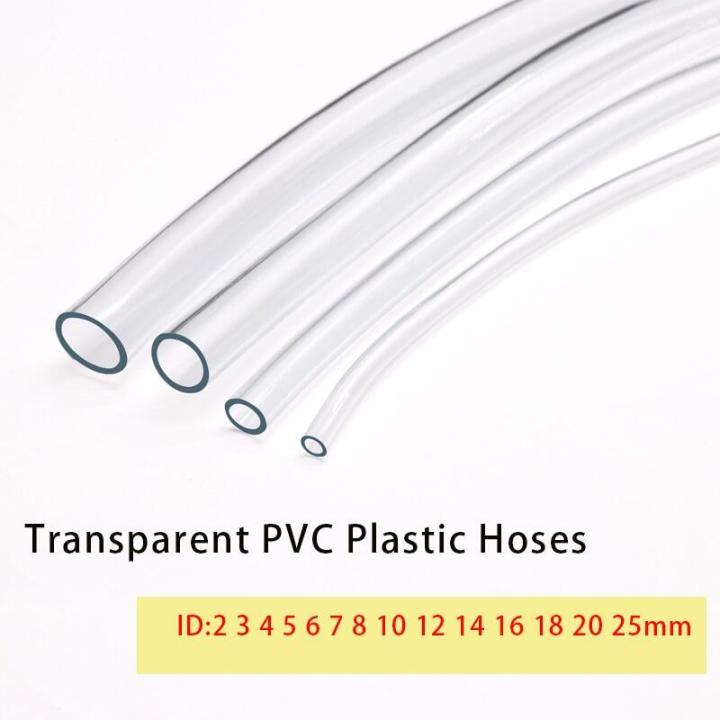 1M/2M Transparent PVC Plastic Soft Hoses High Quality Water pump ...