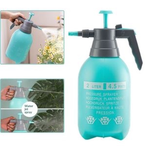 CANICECA Adjustable Spray Nozzle Hand Pressure Spray Bottle Lightweight Portable Durable Leakproof Structure Car Washing Spray Pot Multifunctional Garden Tool Flower Watering Adjustable Watering Can Home Gardening