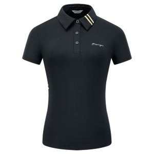 Summer Golf T shirt for Women Shirts Short Sleeve Sports Quick Dry Golf Clothing Ladies Breathable Slim Soft Training Tennis Polo Tops Sportswear