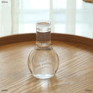 [COD] shiou แจกันดอกไม้ใสภาชนะไฮโดรโพนิกขวดพลาสติกรักษ์โลกสำหรับตกแต่งบ้าน