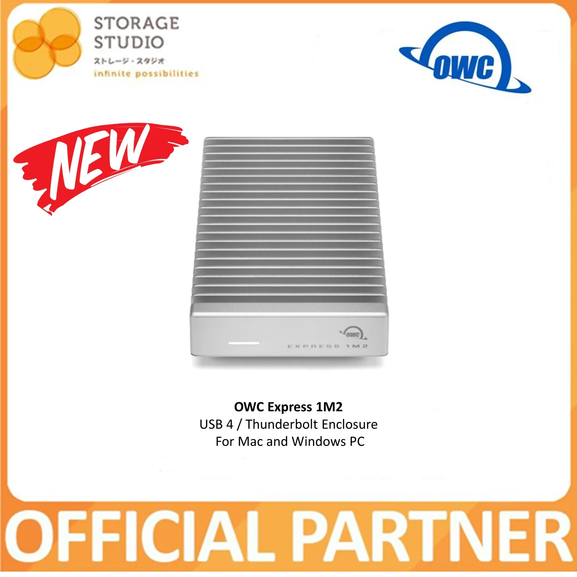 OWC EXPRESS 1M2 USB4/Thunderbolt Enclosure