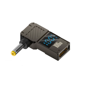 Type C Female to Male Adapter Connector PD100W Suitable for Monitoring Voltages Current Power Laptops Efficient Charging