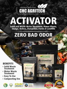 CHC Agritech Activator: A 100% Organic Solution for Land & Water Waste Treatment