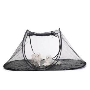 Collapsible Summer Teepee for Pet Outdoor Tent Teepee for Cat Kitten Puppy Portable House Outdoor Travel Tent
