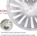Floor Sink Strainer Heavy Duty Aluminum Dome Sink Drain Strainer Floor Drain Cover for Kitchen, Restaurant, Bar, Buffet or Food Service 12" Floor. 5-1/4" Diameter x 2-1/4"H（1PCS）. 