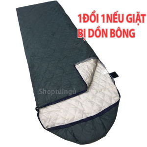 Túi ngủ du lịch dã ngoại chống thấm nước chần bông 3lớp Cao Cấp
