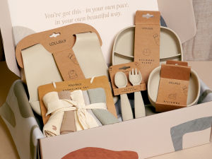 HATCHED GIFT Mealtime Bub Gift Set | Newborn Gifts | Baby Shower | 100days Celebration | New Mum Gifts | Baby Hamper