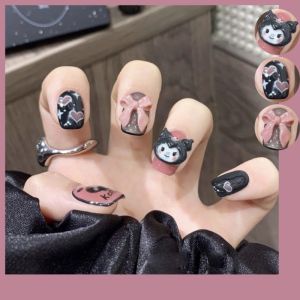 Kuromi Short Fake Nails: A Guide to Cute & Cool Nail Art