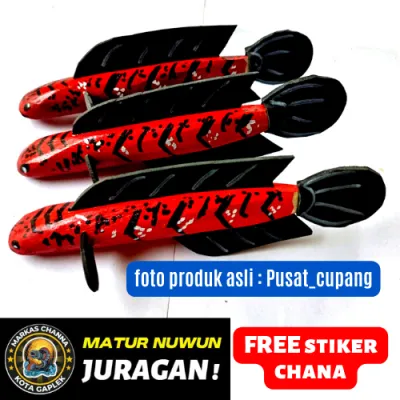 patung/wayang chana red barito uk 15 cm
