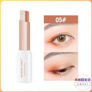 Eyeshadow Pencil Two-tone Gradient Pearlescent Fine shimmer Waterproof and Sweat-proof Not Easy To Pluck Makeup Eye Shadow