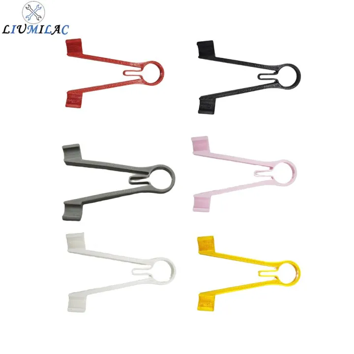 LIUMILAC 6Pack Multimeter Probe Tweezers with Spring Loaded Holder for ...