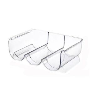 ZYJC Transparent Cup Holder Plastic Anti-Fall Water Bottle Holder Multifunctional Stackable Water Bottle Storage Rack for Home