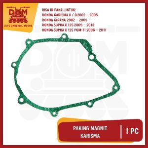 Paking Magnit Karisma (PSP) Packing AJS Magnet Gasket Pak Kalter Kiri Karisma X D Kirana Supra X 125