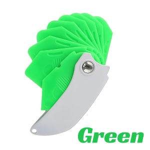 9-in-1 Multi Angle Scraper Folding Sealant Tool Silicone Caulk Finishing Applicator Edge Trimming Tool with Multiple Angles